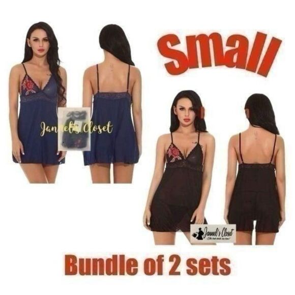 Other - Lingerie  Women Sexy Lace Sleepwear Dress Cotton Chemise Nightgown Mini Teddy